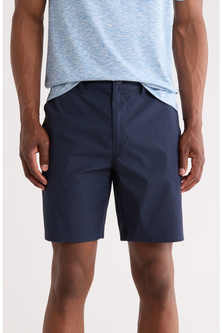 Strike 8-Inch Golf Shorts, Main, color, NAVY ECLIPSE