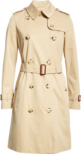 Burberry Kensington Water Resistant Gabardine Trench Coat Burberry Kensington Water Resistant Gabardine Trench Coat