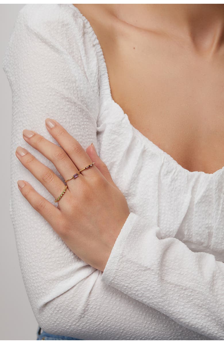 Bony Levy 14K Gold Pink Amethyst Ring, Alternate, color,