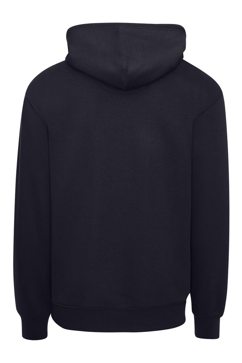 Core Embroidered Swingman Hoodie, Alternate, color, BLACK