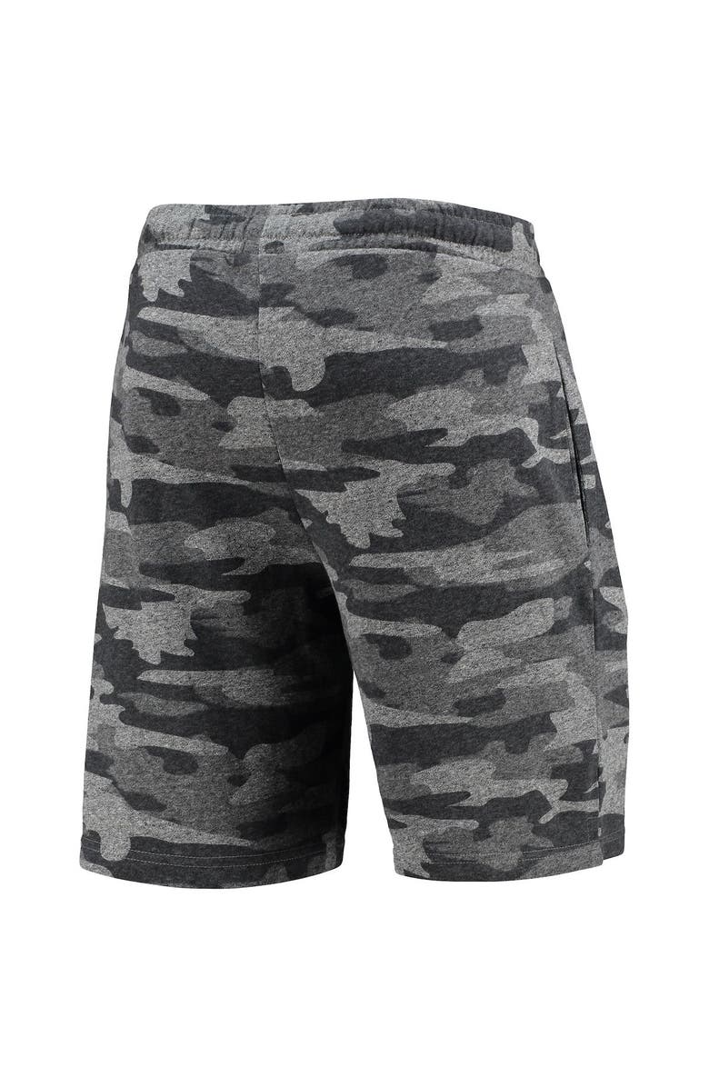 CONCEPTS SPORT Men's Concepts Sport Charcoal/Gray Clemson Tigers Camo Backup Terry Jam Lounge Shorts, Alternate, color, Charcoal