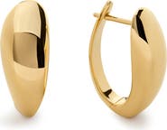 Monica Vinader Nura Reef Large Hoop Earrings