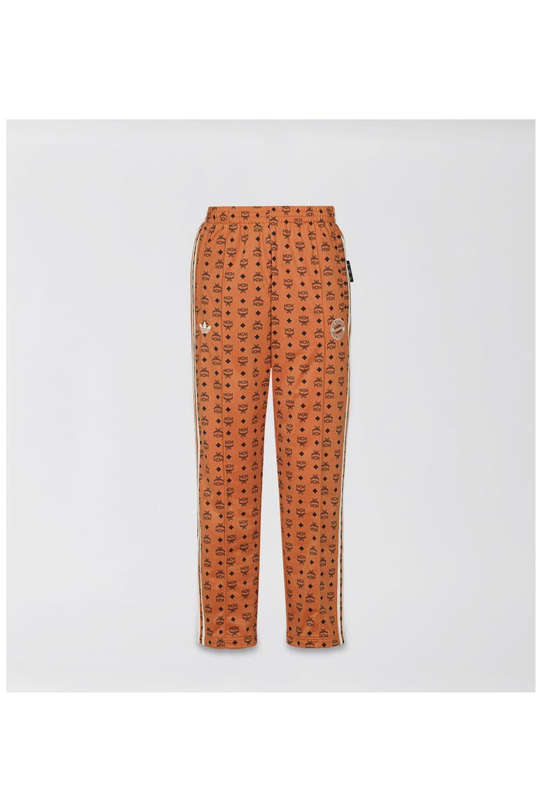 Men's Adidas x FC Bayern x MCM Track Pants, Main, color, Cognac