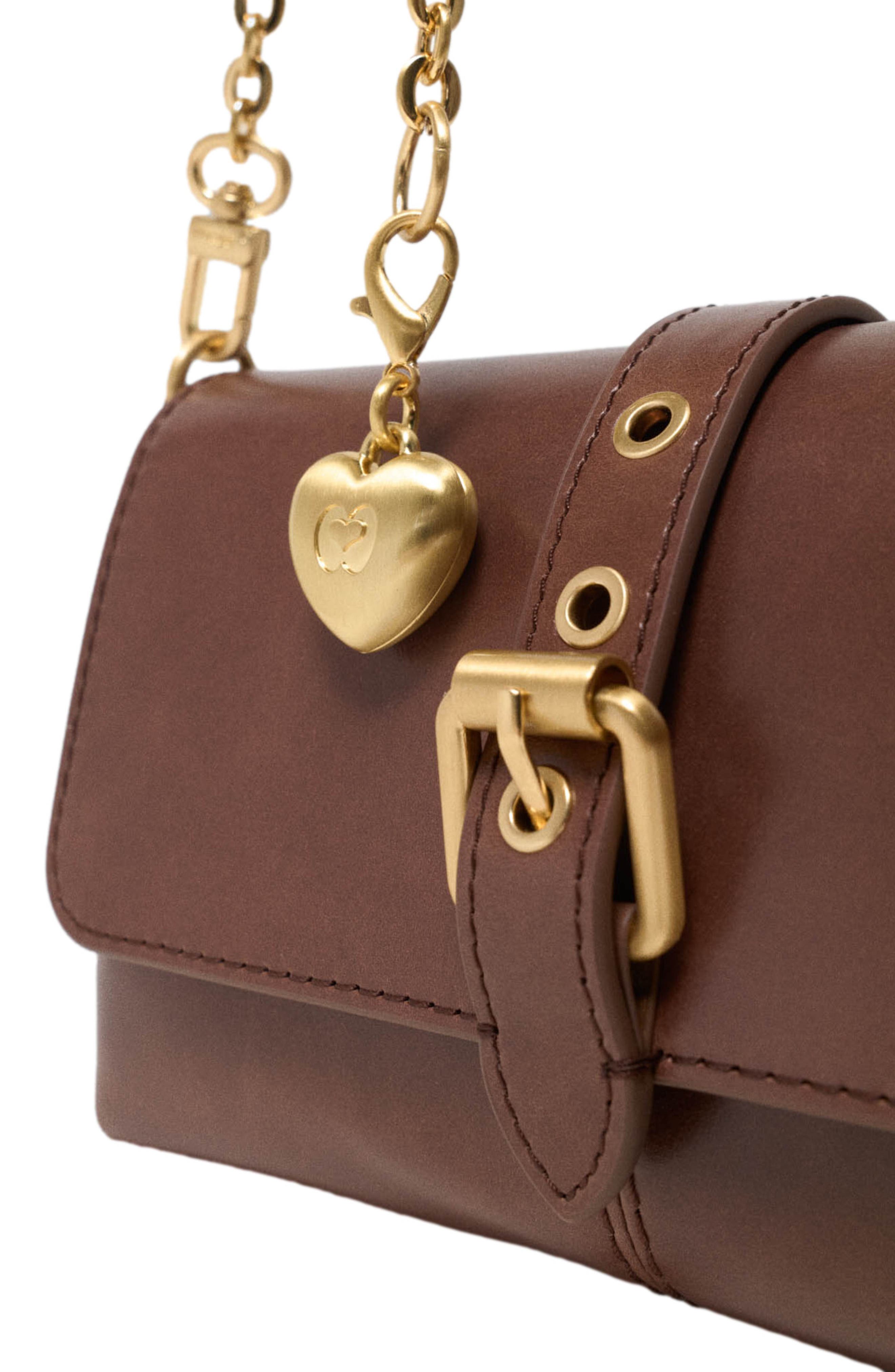 maje Vintage leather Miss M walk, Alternate, color, Brown