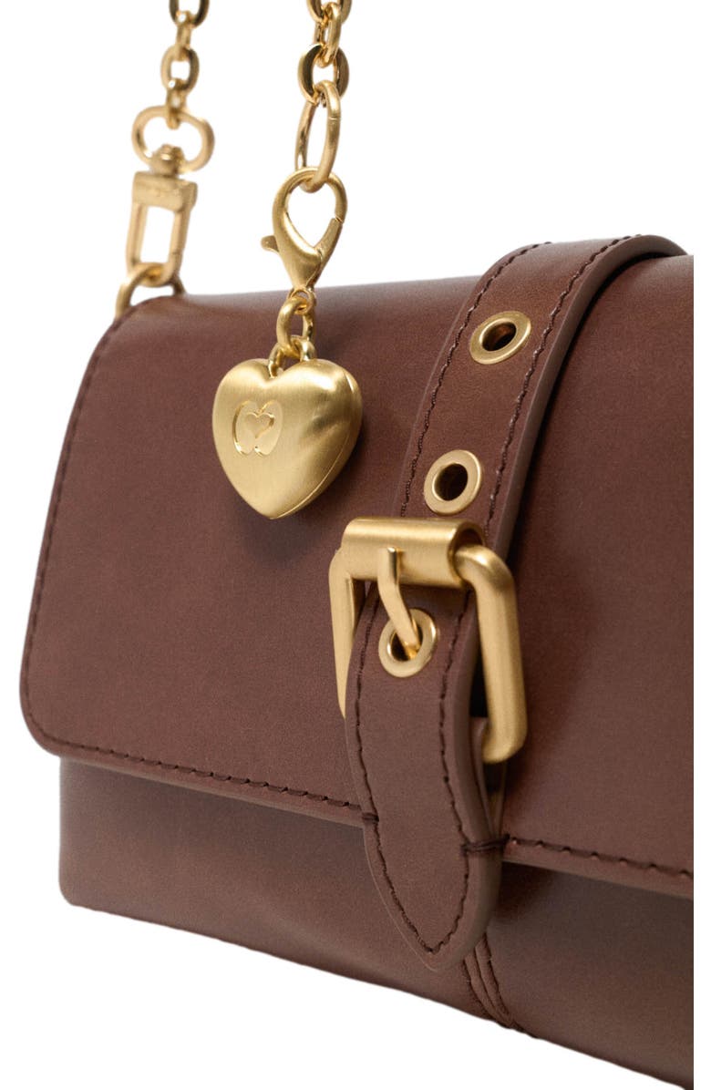 maje Vintage leather Miss M walk, Alternate, color, Brown