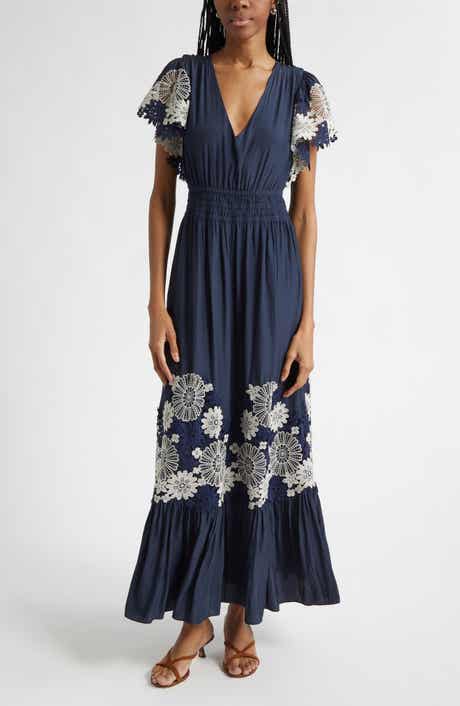 Georgie Lace Detail Maxi Dress