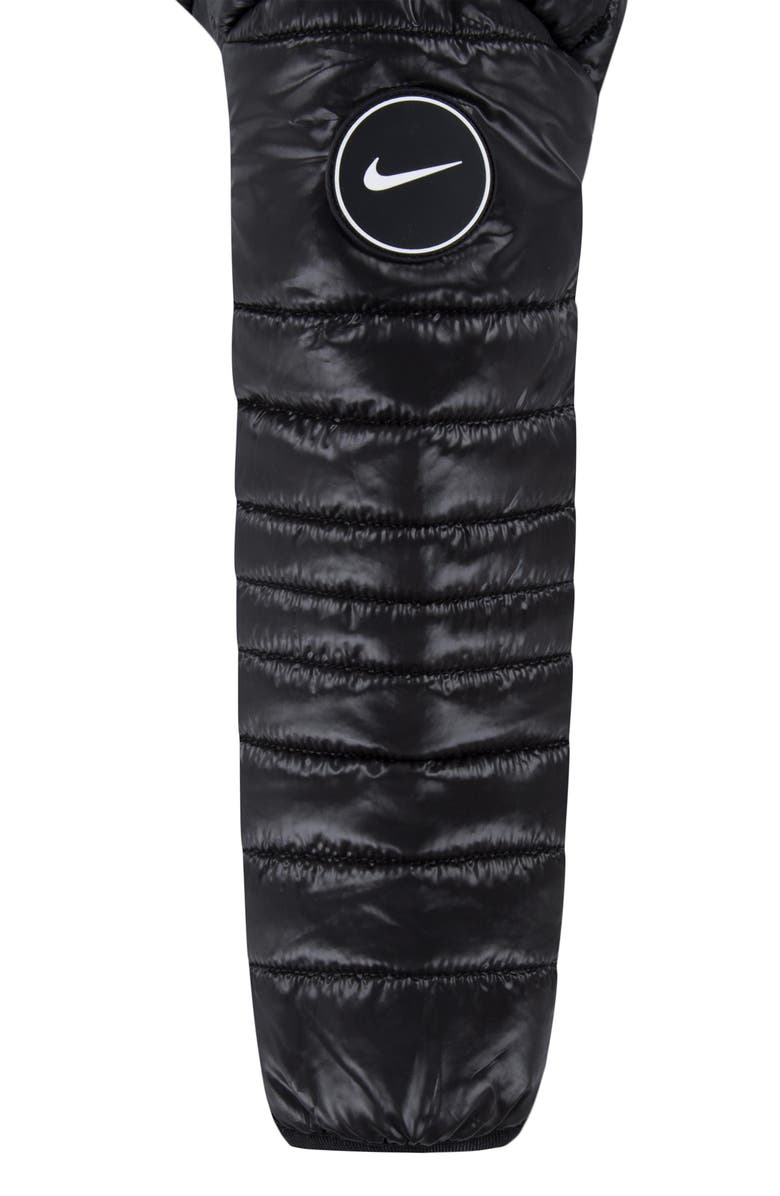 Nike Kids' Midweight Hooded Puffer Jacket, Alternate, color, Black