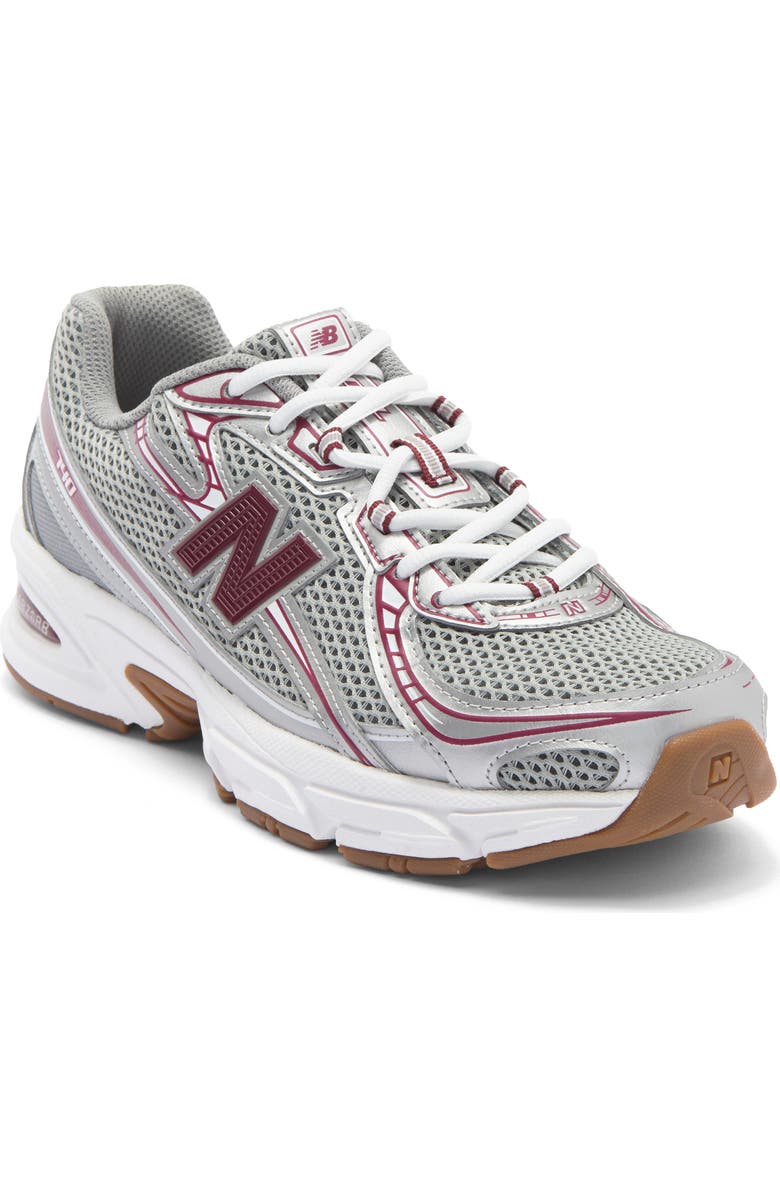 New Balance Gender Inclusive 740 Sneaker, Main, color, Monarch Burgundy/ Slate Grey