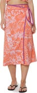 Roxy Palma Floral Wrap Skirt