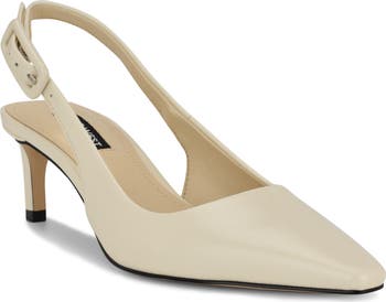 Nine West Yurri Pointed Toe Slingback Pump (Women) | Nordstrom