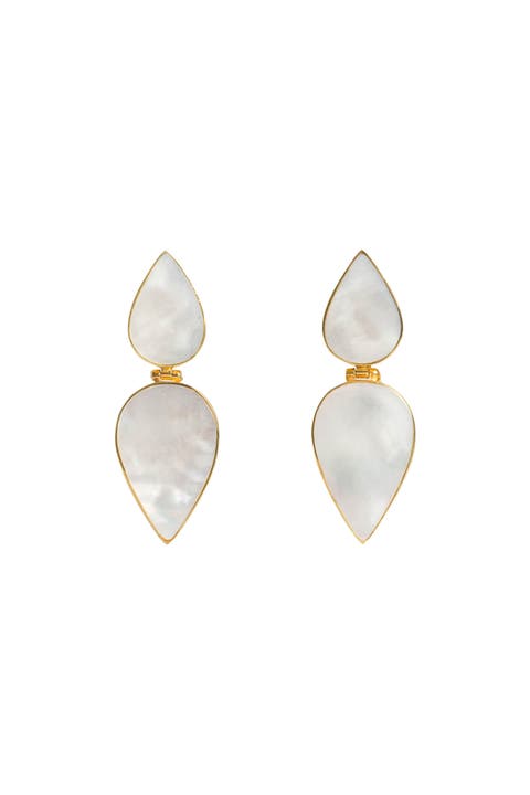 Warrioress Mother of Pearl Pear Drops