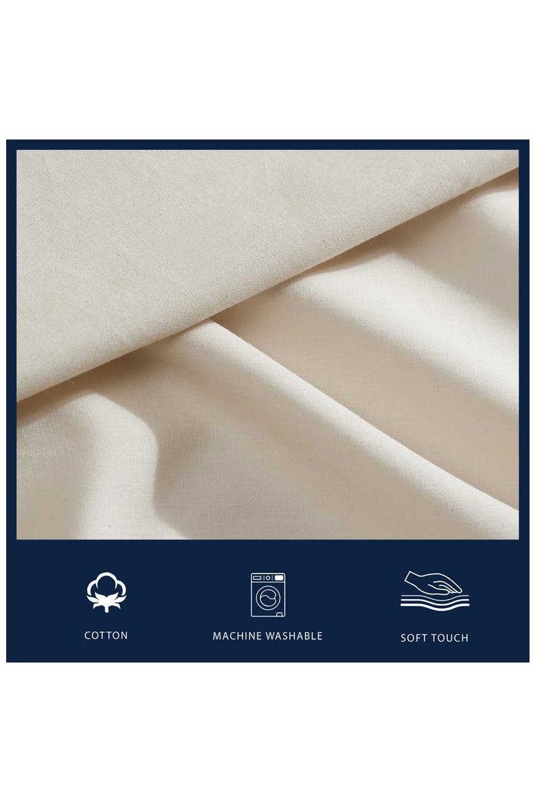Bayview Solid 200 Thread Count Cotton Percale Sheet Set, Alternate, color, MEDIUM BEIGE