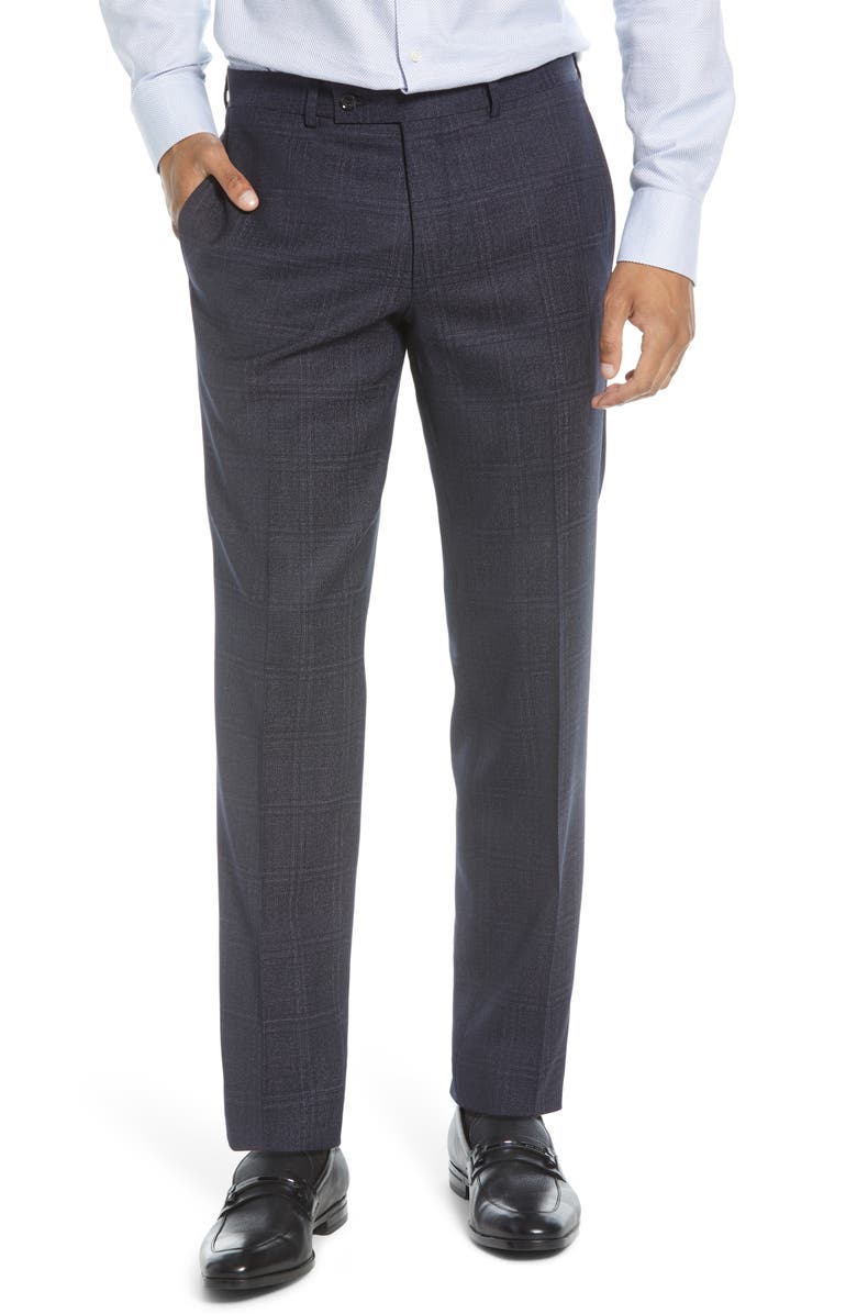 Ted Baker London Jay Windowpane Wool Suit, Alternate, color, 