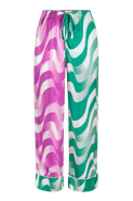 Untitled in Motion Emissus Silky Straight-Leg Pants