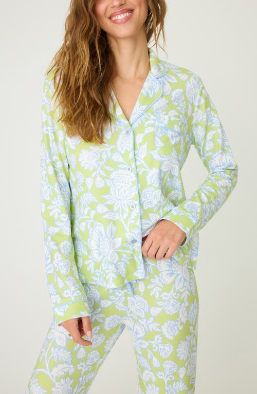Pj Salvage Beautiful Life Pajama Top In Multi