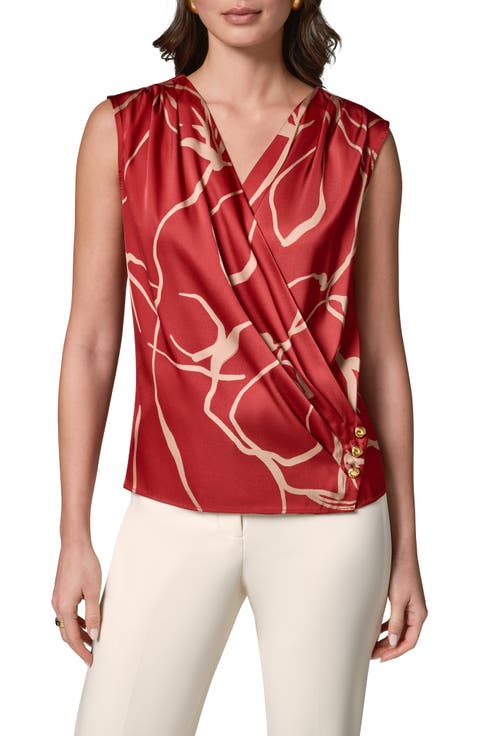 Faux Wrap Top