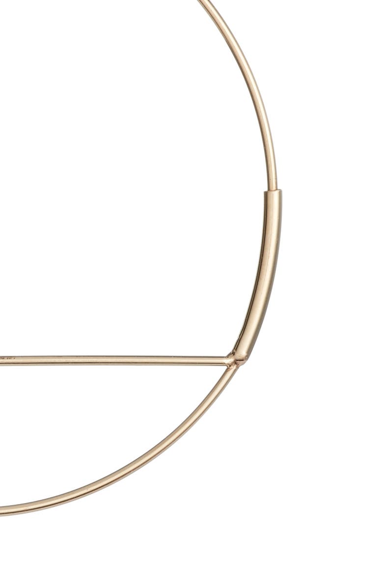 LANA Jewelry Wire Eclipse Hoop Earrings, Alternate, color, 