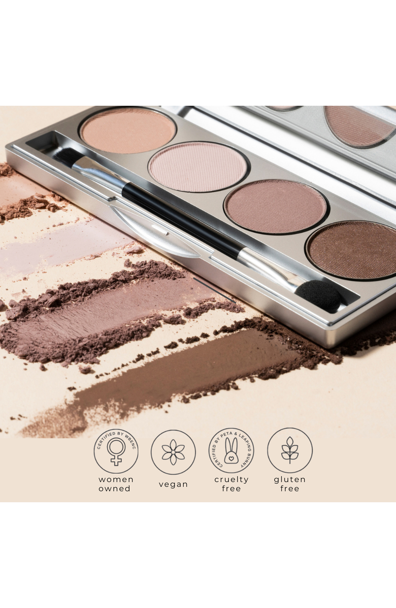 HONEYBEE GARDENS Skinny Dip Refillable Eye Shadow Palette, .18 oz., Alternate, color, Skinny