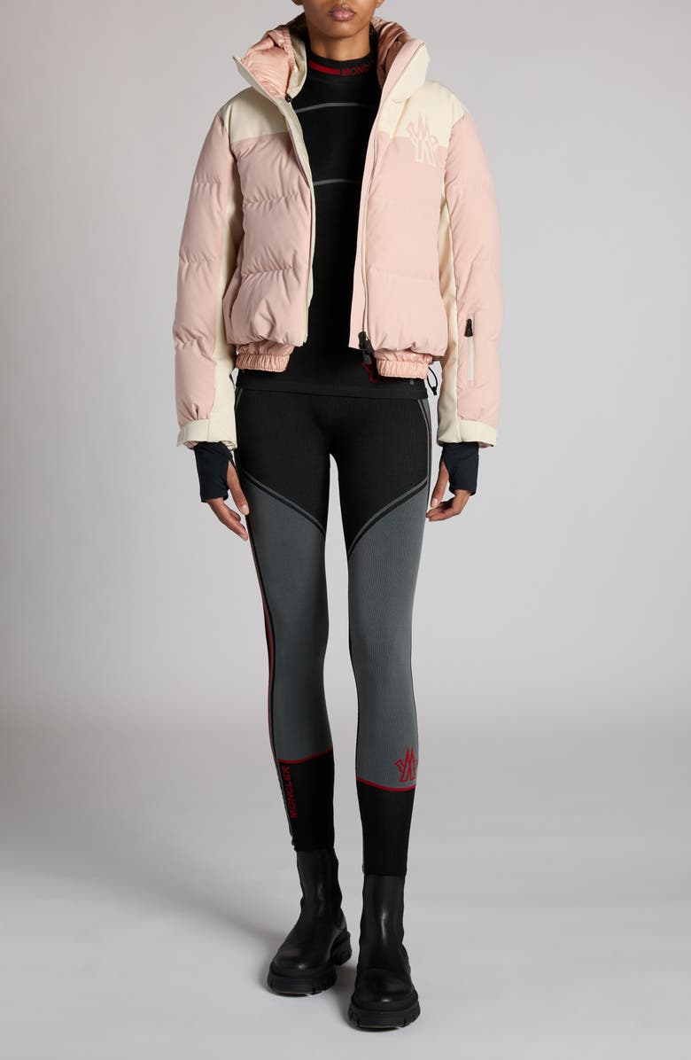 Moncler Grenoble Stennes Down Bomber Jacket, Alternate, color,