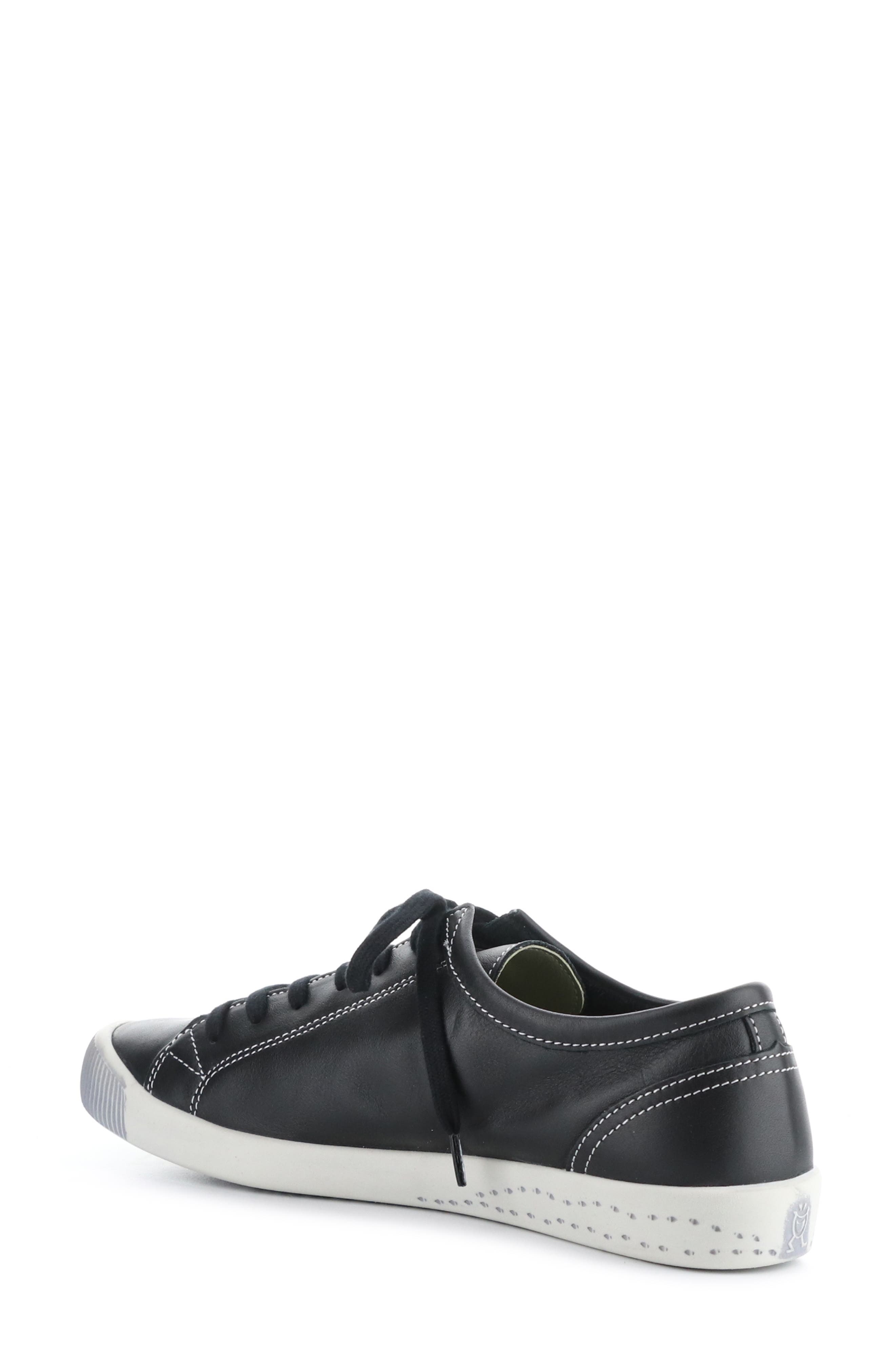 Softinos by Fly London Isla Sneaker, Alternate, color, Black Leather