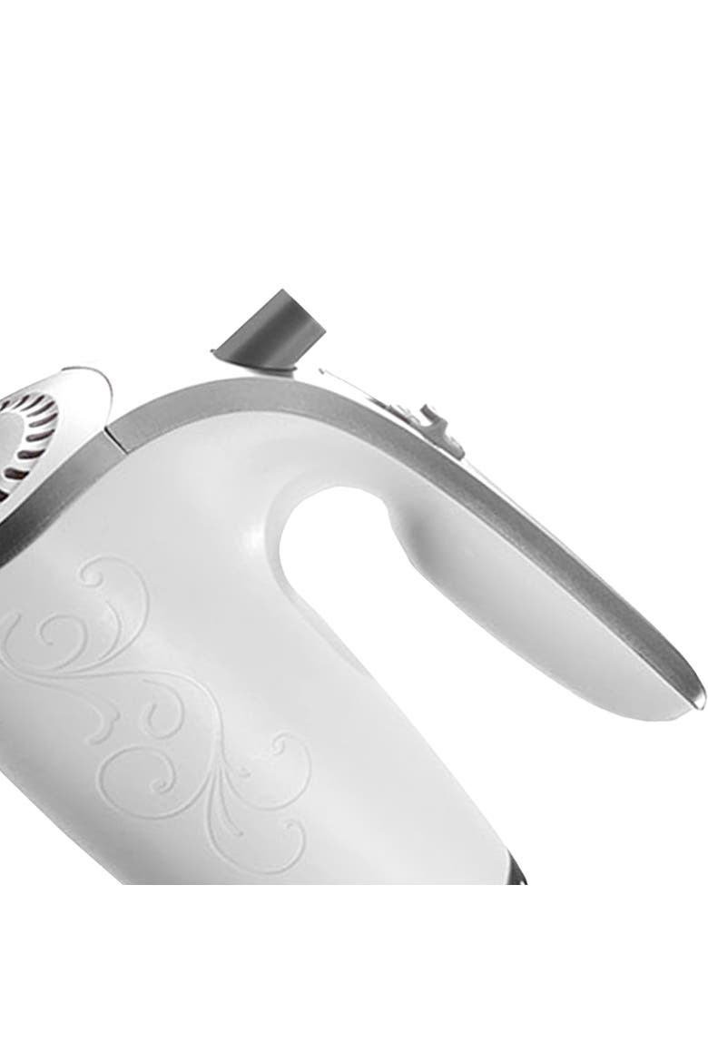 5 Speed Hand Mixer- White, Alternate, color, White