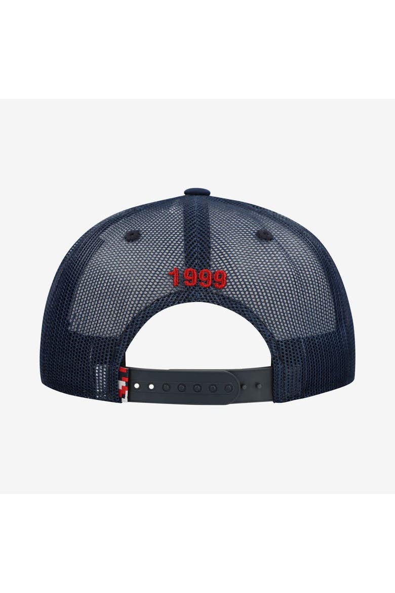 Unisex Navy USMNT Atmosphere Adjustable Trucker Hat, Alternate, color, Navy