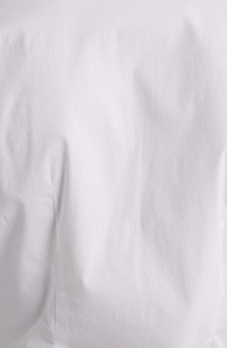 Good American Ruched Poplin Shirt, Alternate, color, 