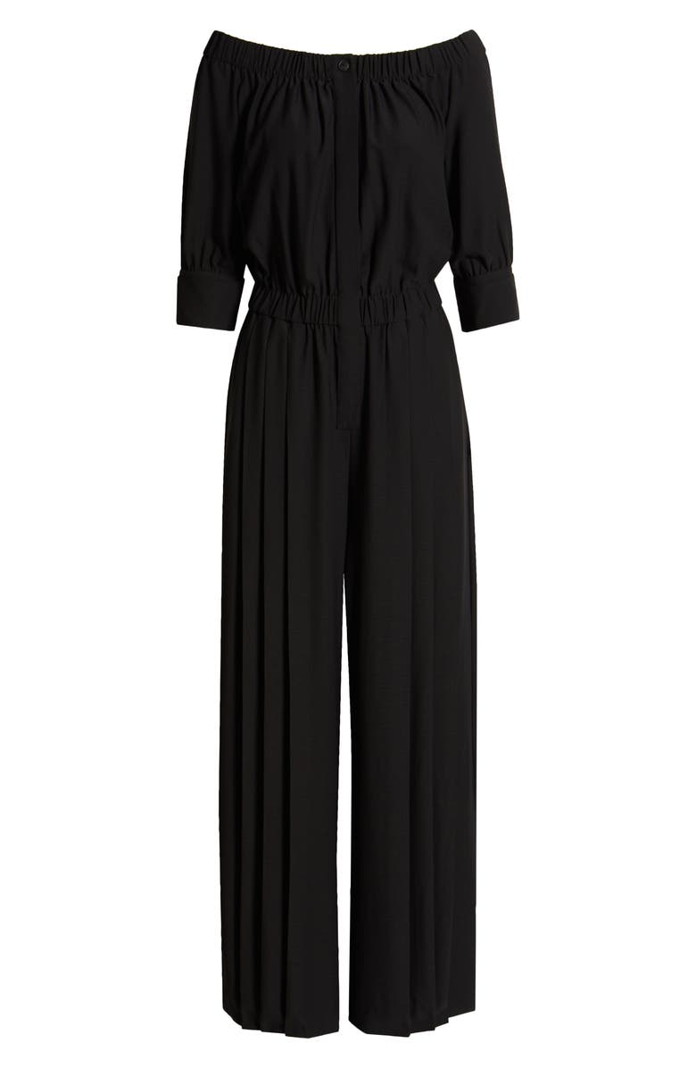 DO by Dee Ocleppo Off the Shoulder Jumpsuit, Alternate, color, 