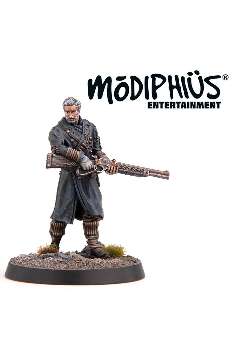 Resin Figure & Base, Unpainted, Alternate, color, Multicolored