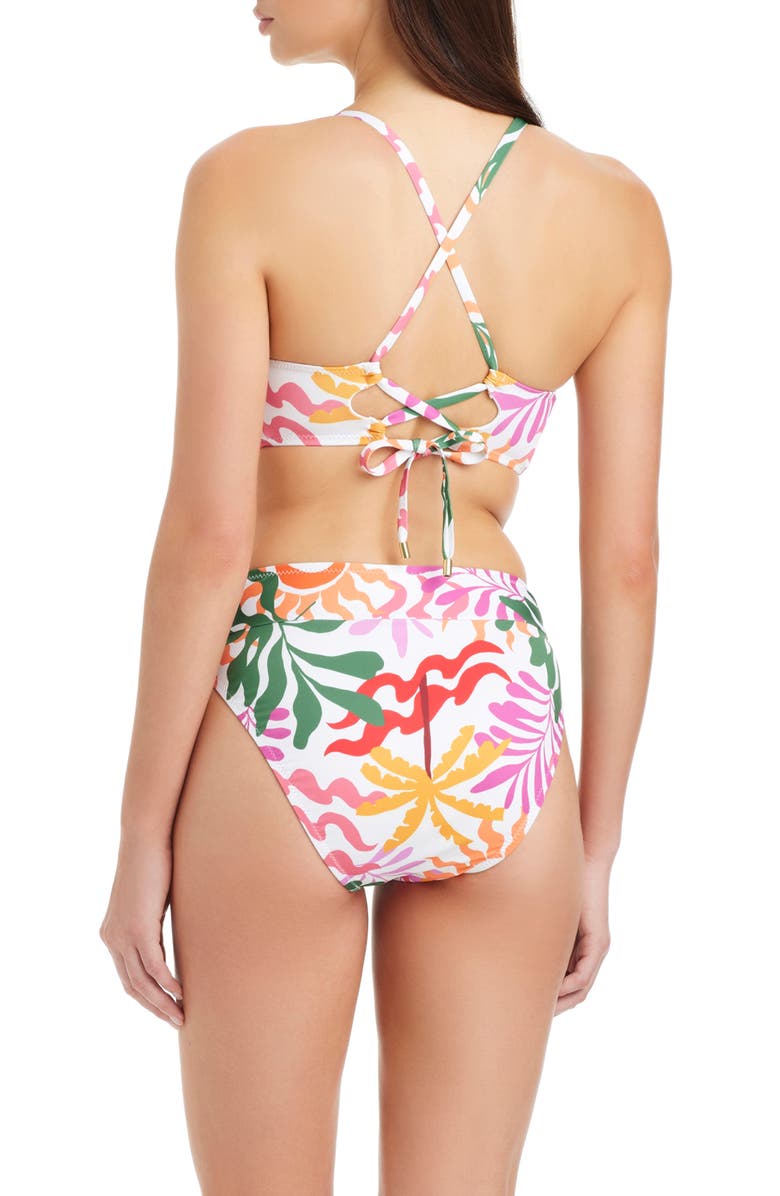 Sanctuary Abstract Print Bikini Top, Alternate, color, 