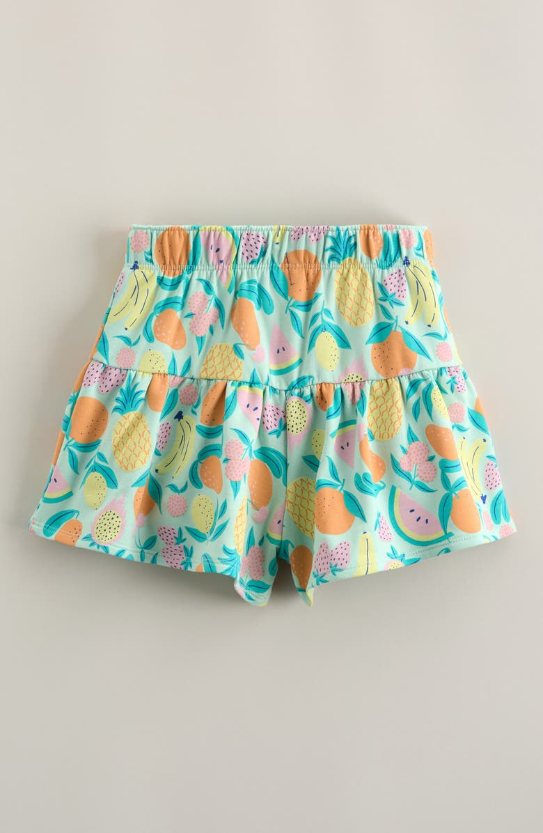 Tucker + Tate Kids' Flared Shorts, Alternate, color, Green Crystal Fruit Punch