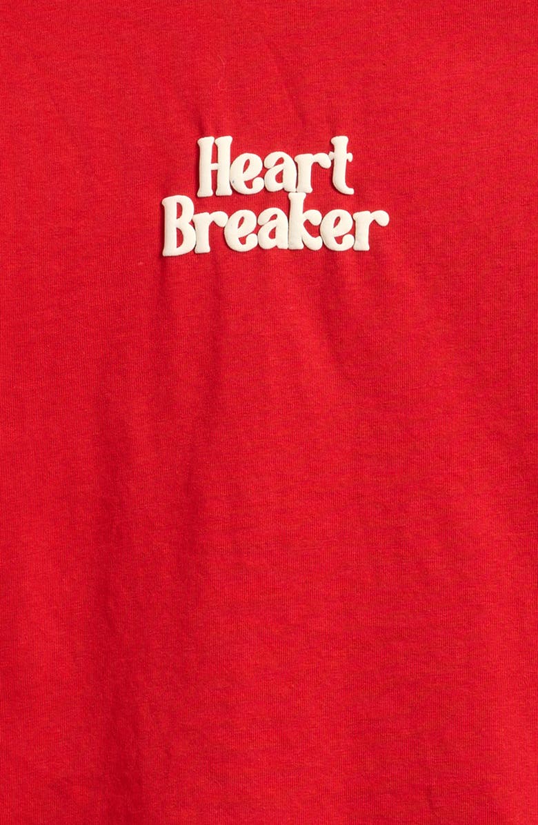 NEXT Kids' Heartbreaker Embroidered T-Shirt, Alternate, color, Red