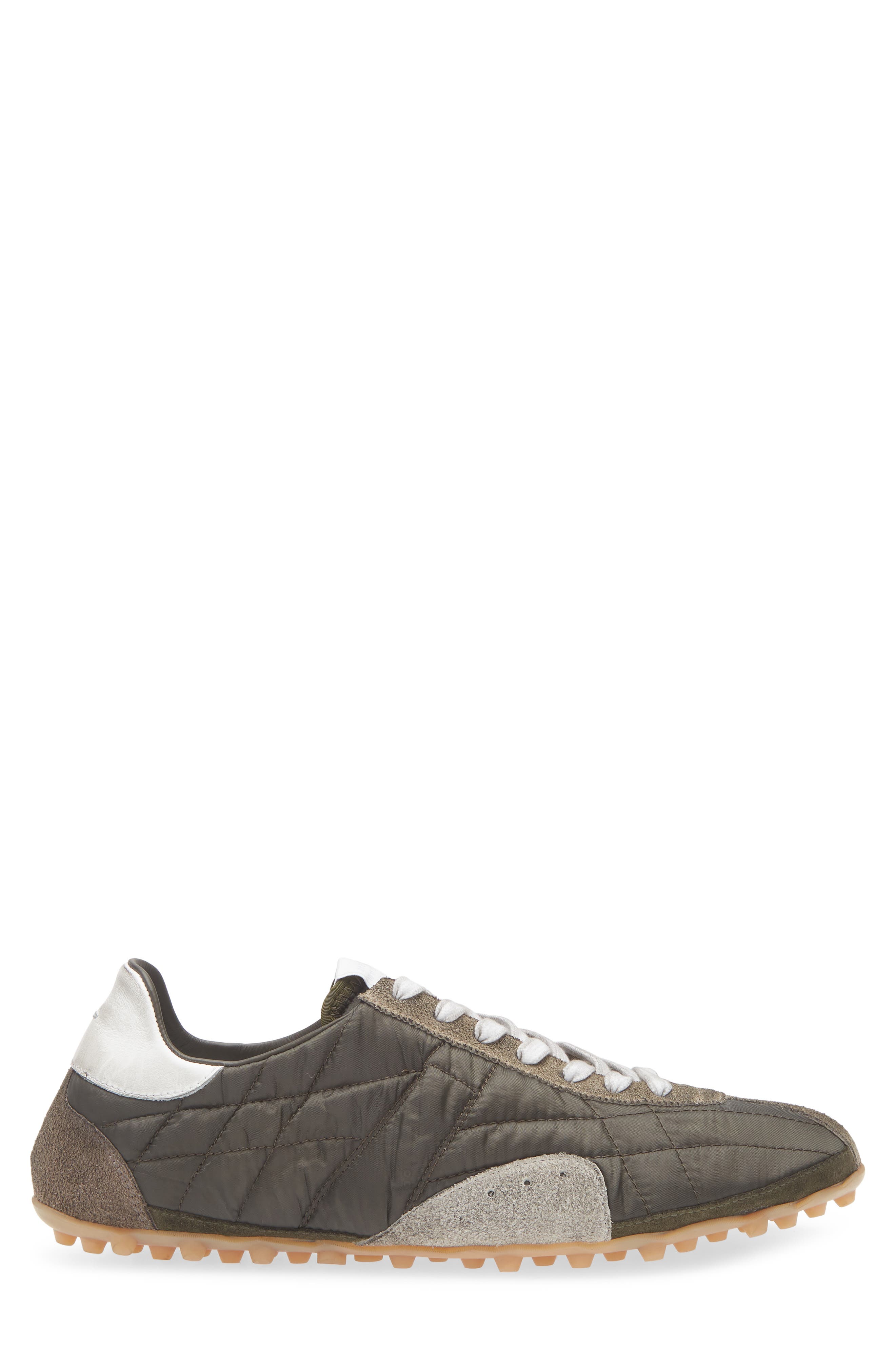 Maison Margiela Sprinter Low Top Sneaker, Alternate, color, Dark Green/ White/ Grey