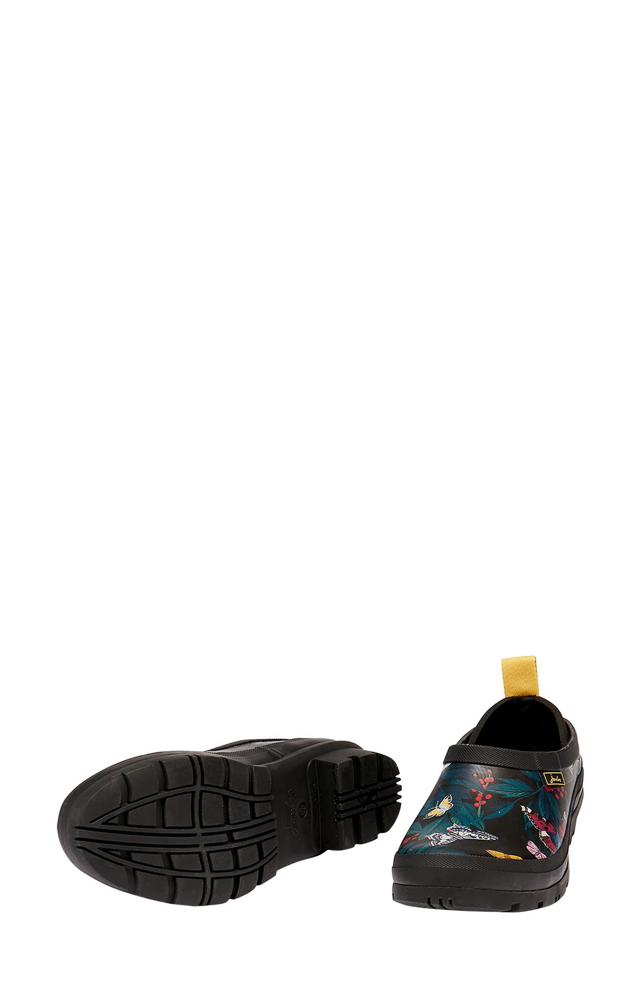 Joules Pop On Waterproof Rain Boot Clog, Alternate, color, 