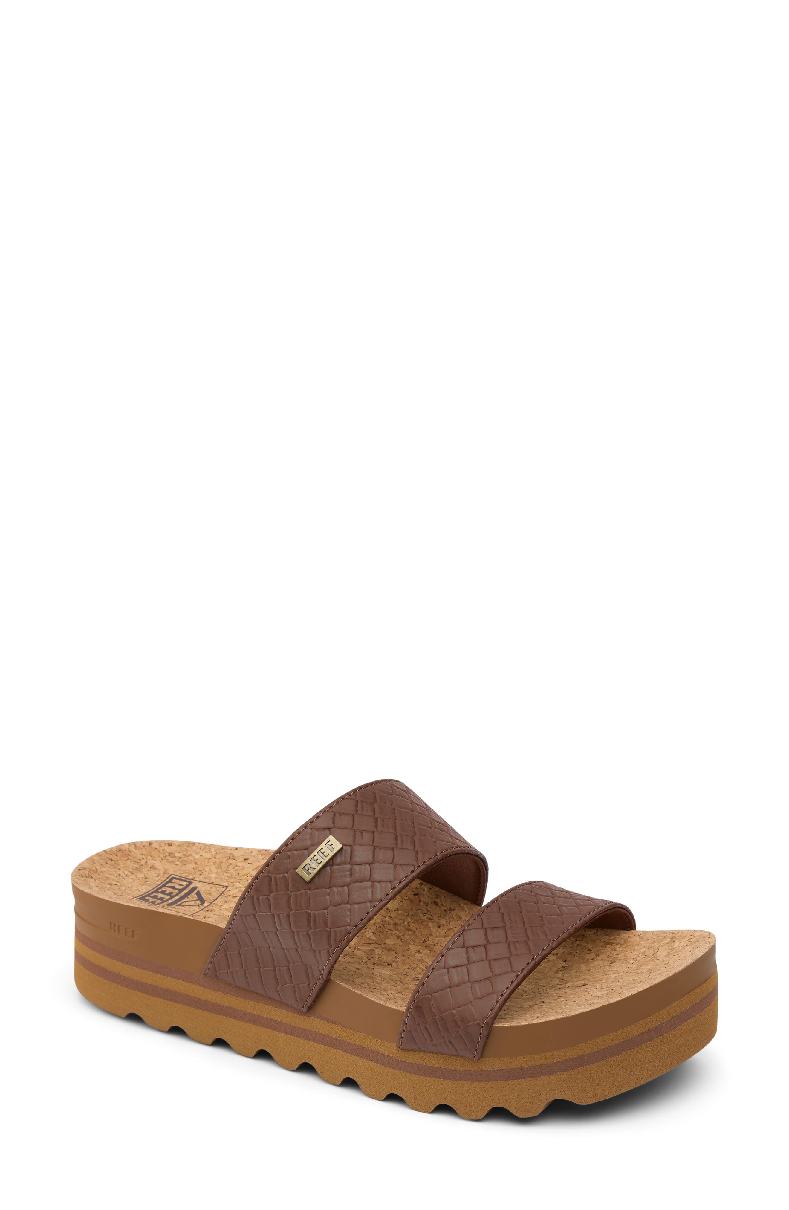 Reef Cushion Vista Hi Slide Sandal