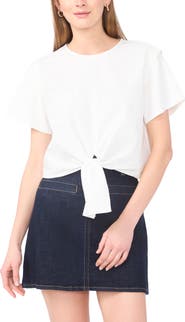 Vince Camuto Tie Front Top