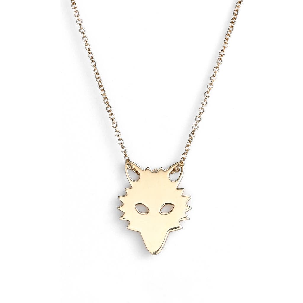 Ginette Ny 'mini Wolf' Pendant Necklace