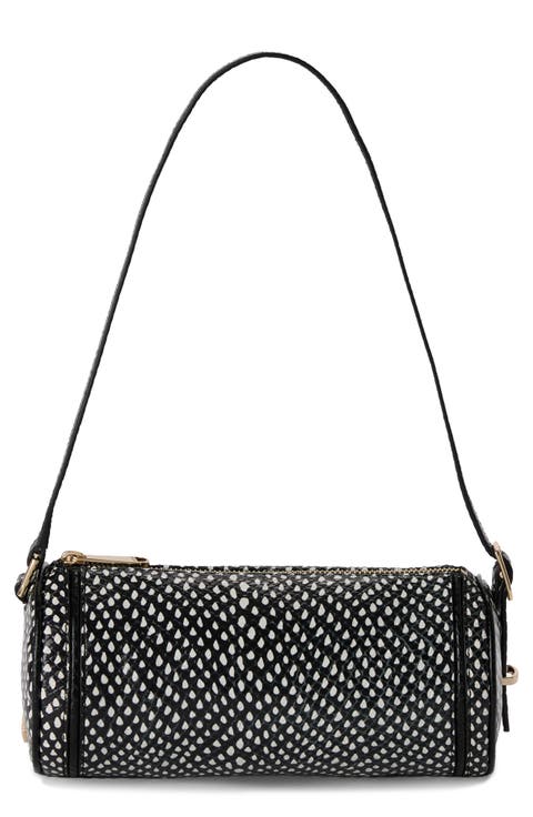 Billie Leather Barrel Bag