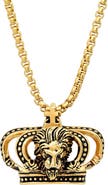 STEELTIME Crown Pendant Necklace