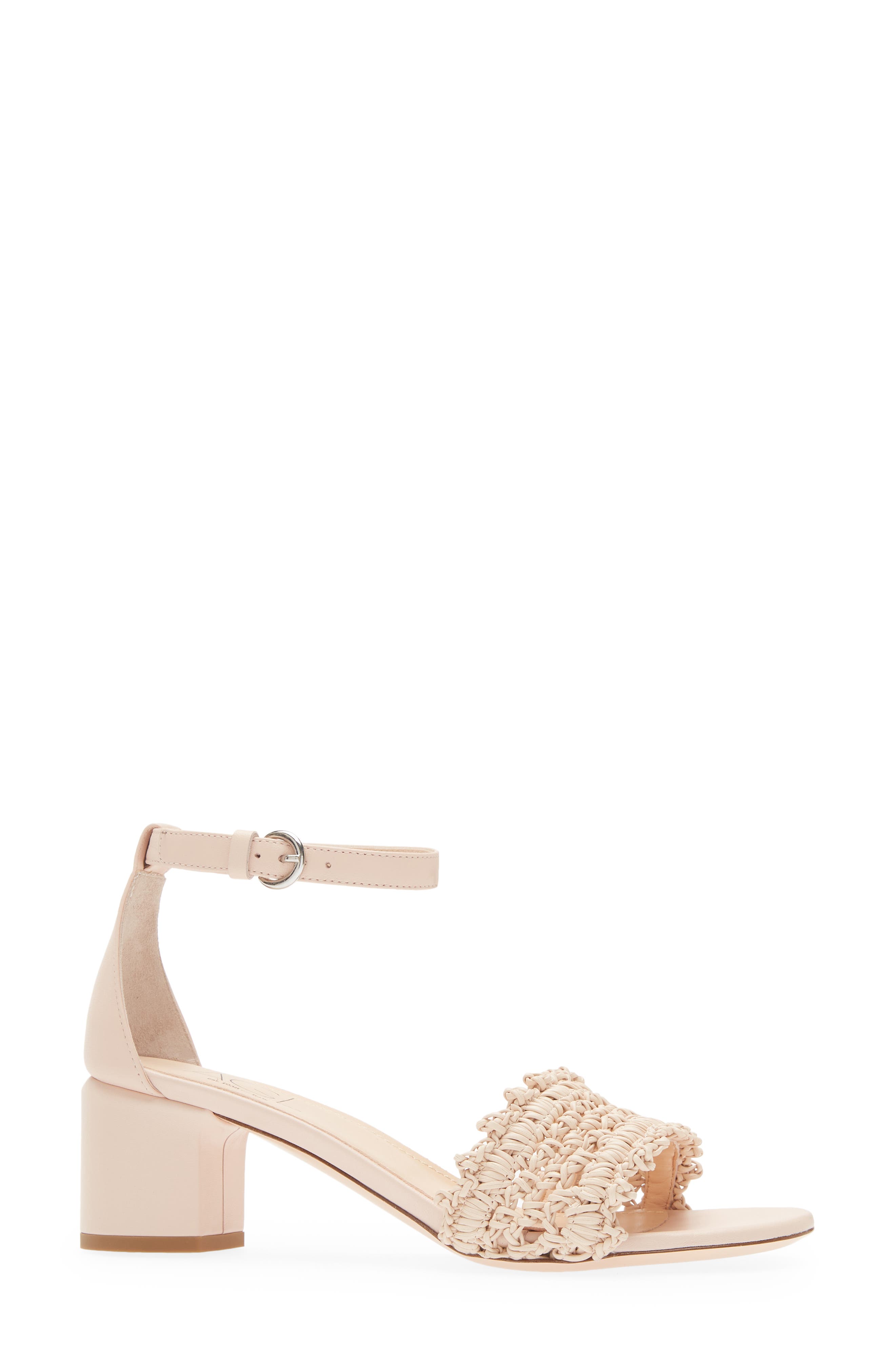 Crochet Ankle Strap Sandal, Alternate, color, PENNY
