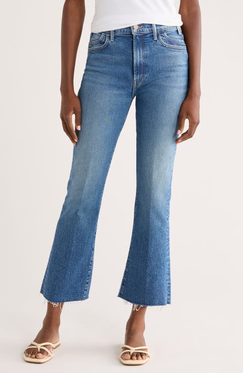 The Sunny Hustler Ankle Flare Leg Jeans