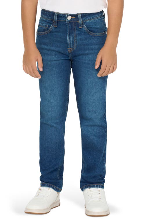 Scotch & Soda Big Boys 5 Pocket Loose Tapered Fit Jean In Blue