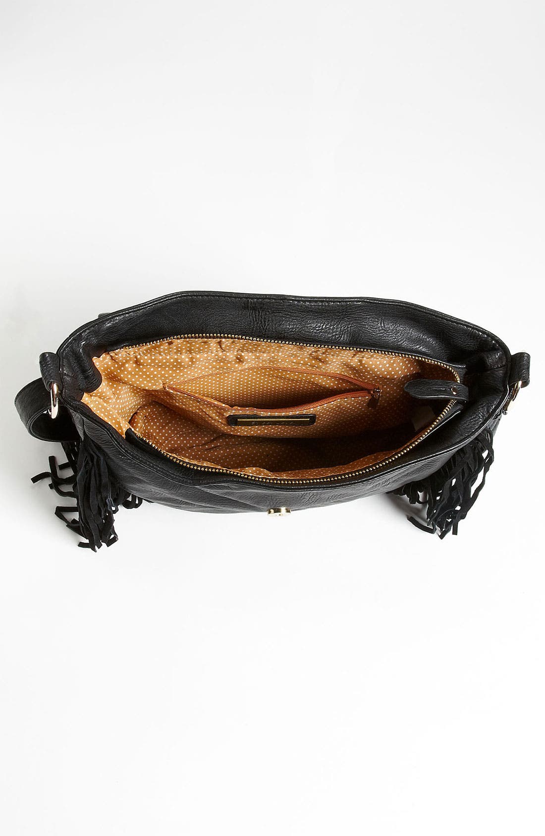 Street Level Woven Fringe Crossbody Bag, Alternate, color, 