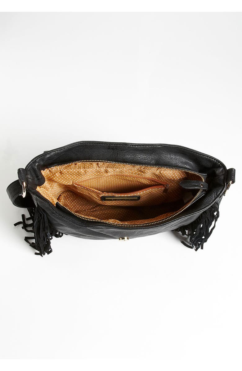 Street Level Woven Fringe Crossbody Bag, Alternate, color,