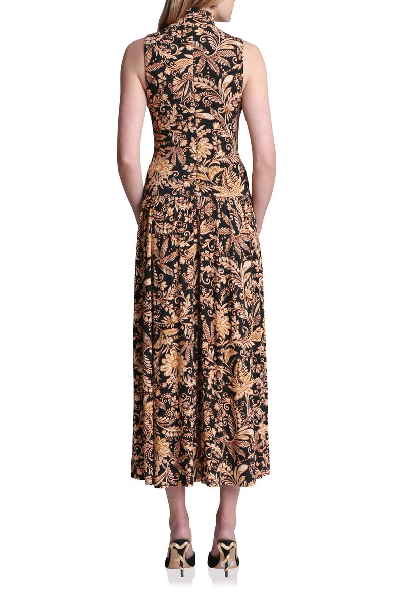 Paisley Floral Sleeveless Knit Dress, Alternate, color, MIDNIGHT FLOWERS