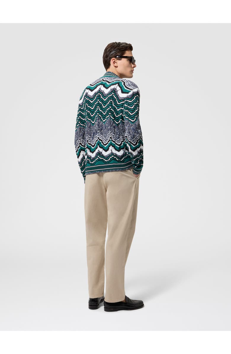 Missoni Striped Cotton-blend Cardigan, Alternate, color, Multicoloured