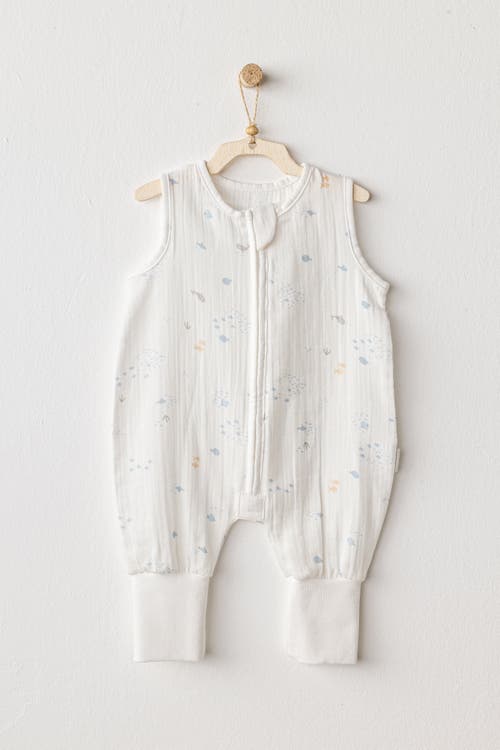 ANDY WAWA ANDY WAWA OCEAN SLEEVELESS MUSLIN ROMPER