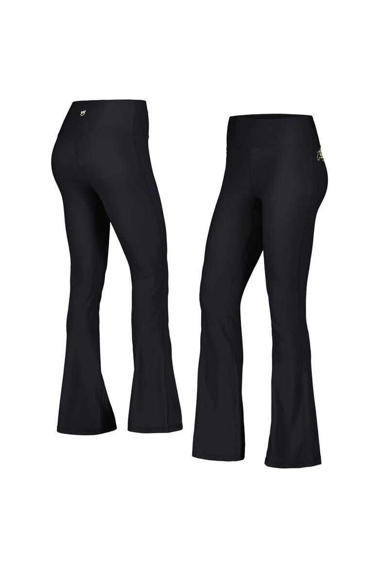Women's Black Colorado Buffaloes Regal Flare Pants, Main, color, Black