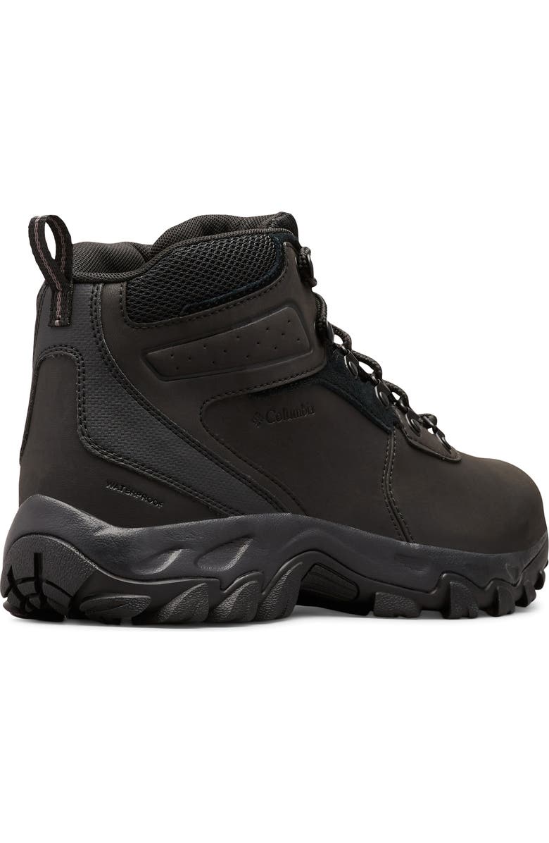 Columbia Newton Ridge<sup>™</sup> Plus II Waterproof Hiking Boot, Alternate, color, Black/ Black
