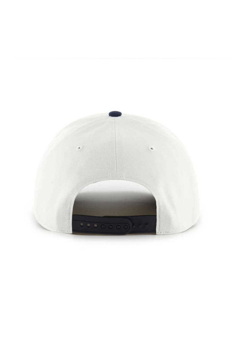 Men's '47  White/Black Utah Mammoth Two-Tone Hitch Adjustable Hat, Alternate, color, White